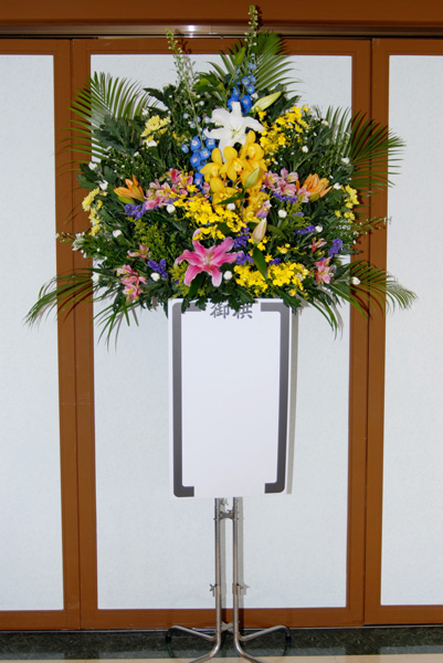 造花フラワーアレンジメント、高さ５０センチ、NO４３